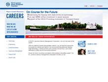 Tablet Screenshot of careers.seaway.ca